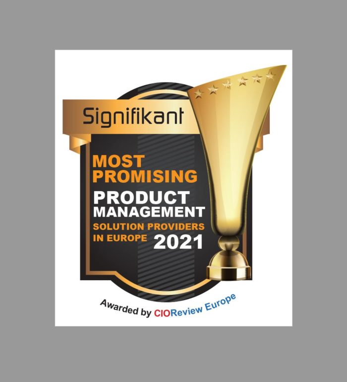 Read more about the article Signifikant Awarded Most Promising Product Management Solution Provider in Europe 2021