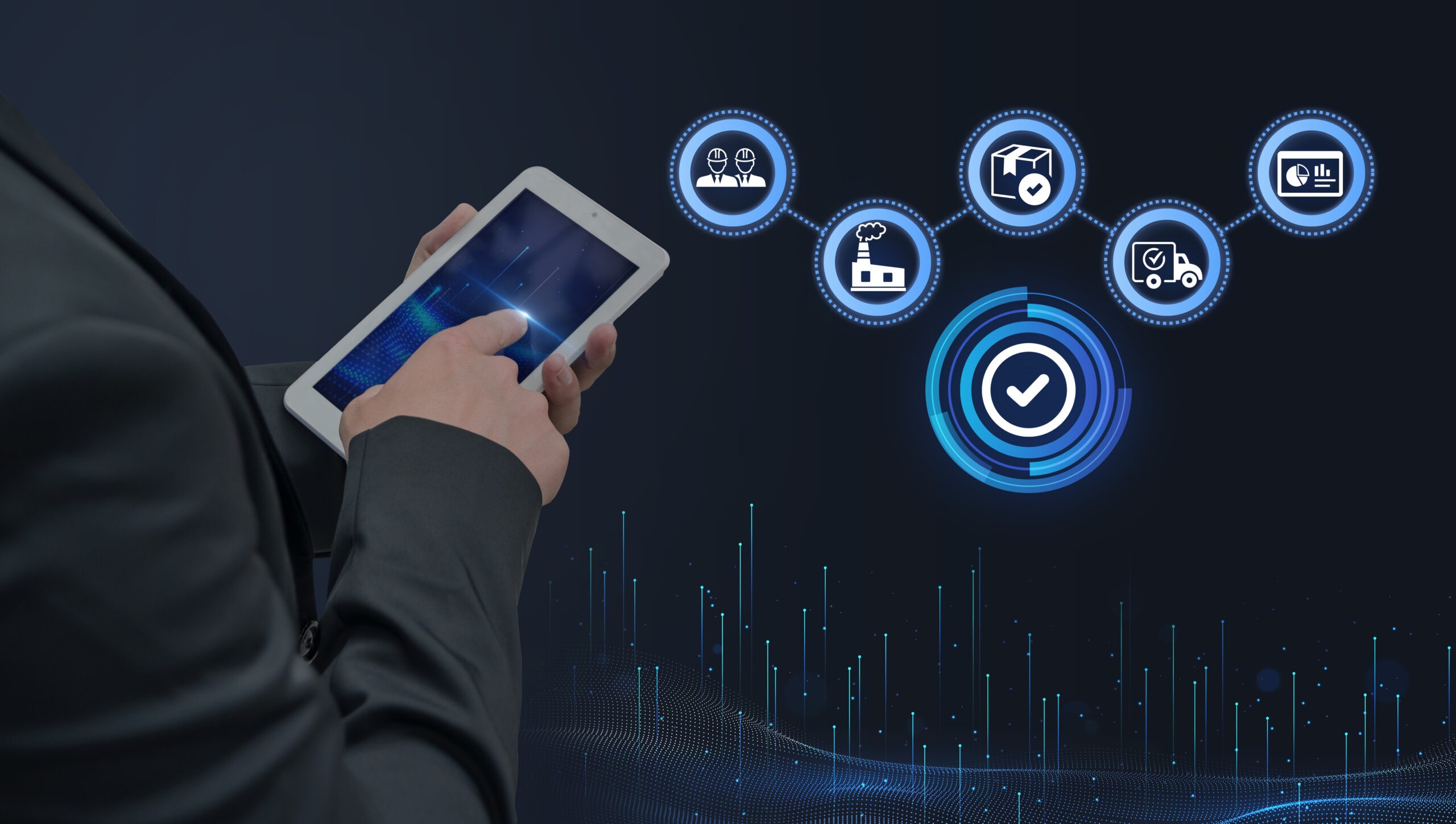 Management through a centralised PIM system